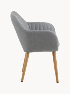 Sillón con patas de madera Emilia