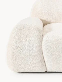 Sillón de borreguillo bouclé Wolke