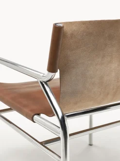 Sillón de cuero Dion