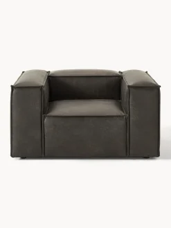 Sillón de cuero reciclado Lennon