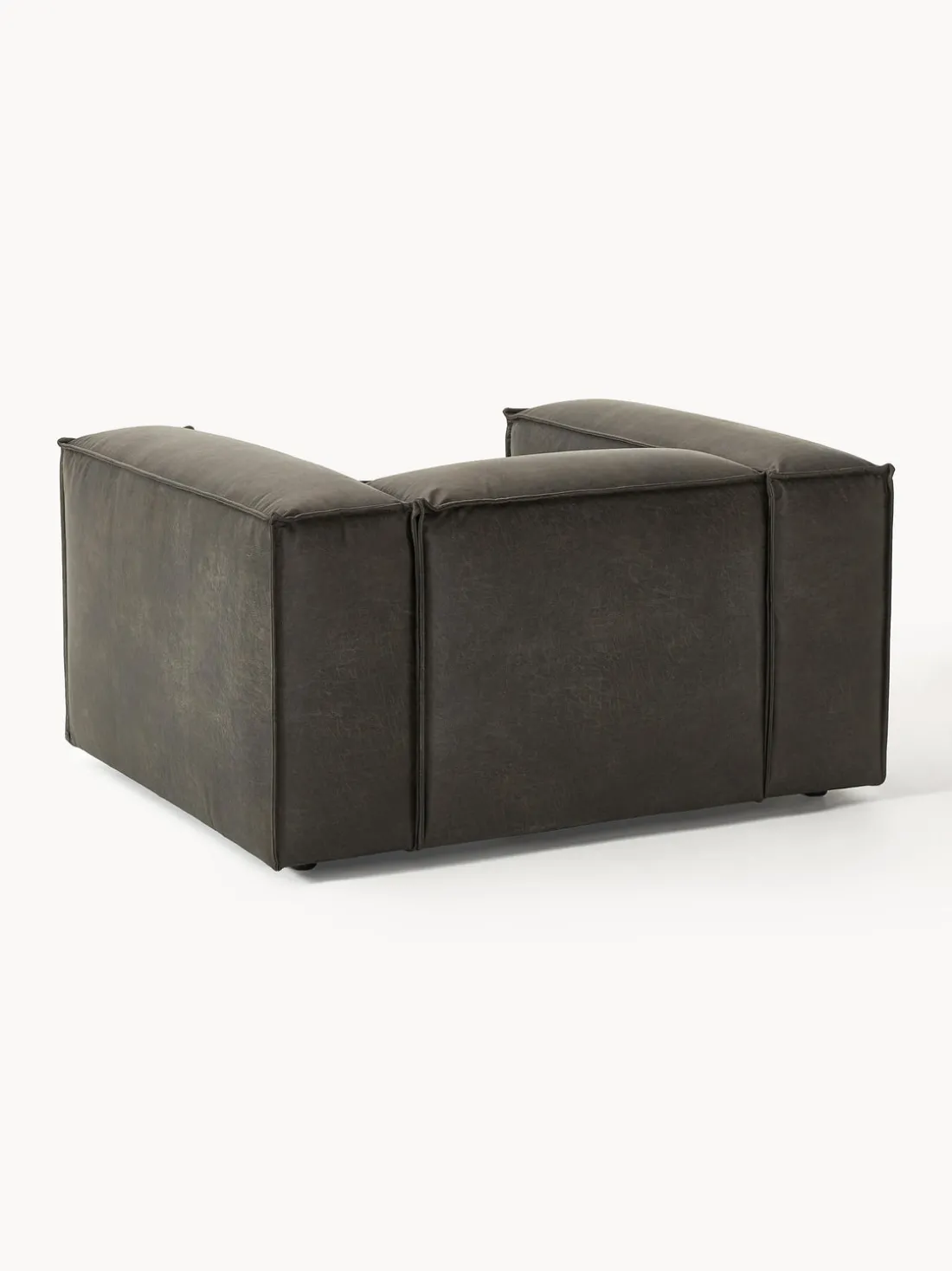 Sillón de cuero reciclado Lennon