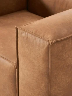 Sillón de cuero reciclado Lennon