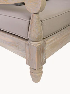 Sillón de exterior de madera maciza Bali