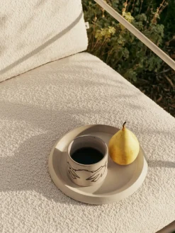 Sillón de jardín en tejido bouclé Desert