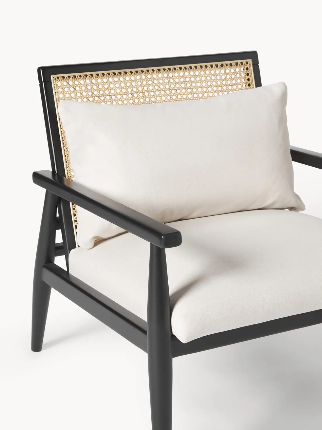 Sillón de madera de abedul maciza Manuell