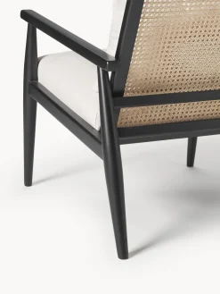 Sillón de madera de abedul maciza Manuell