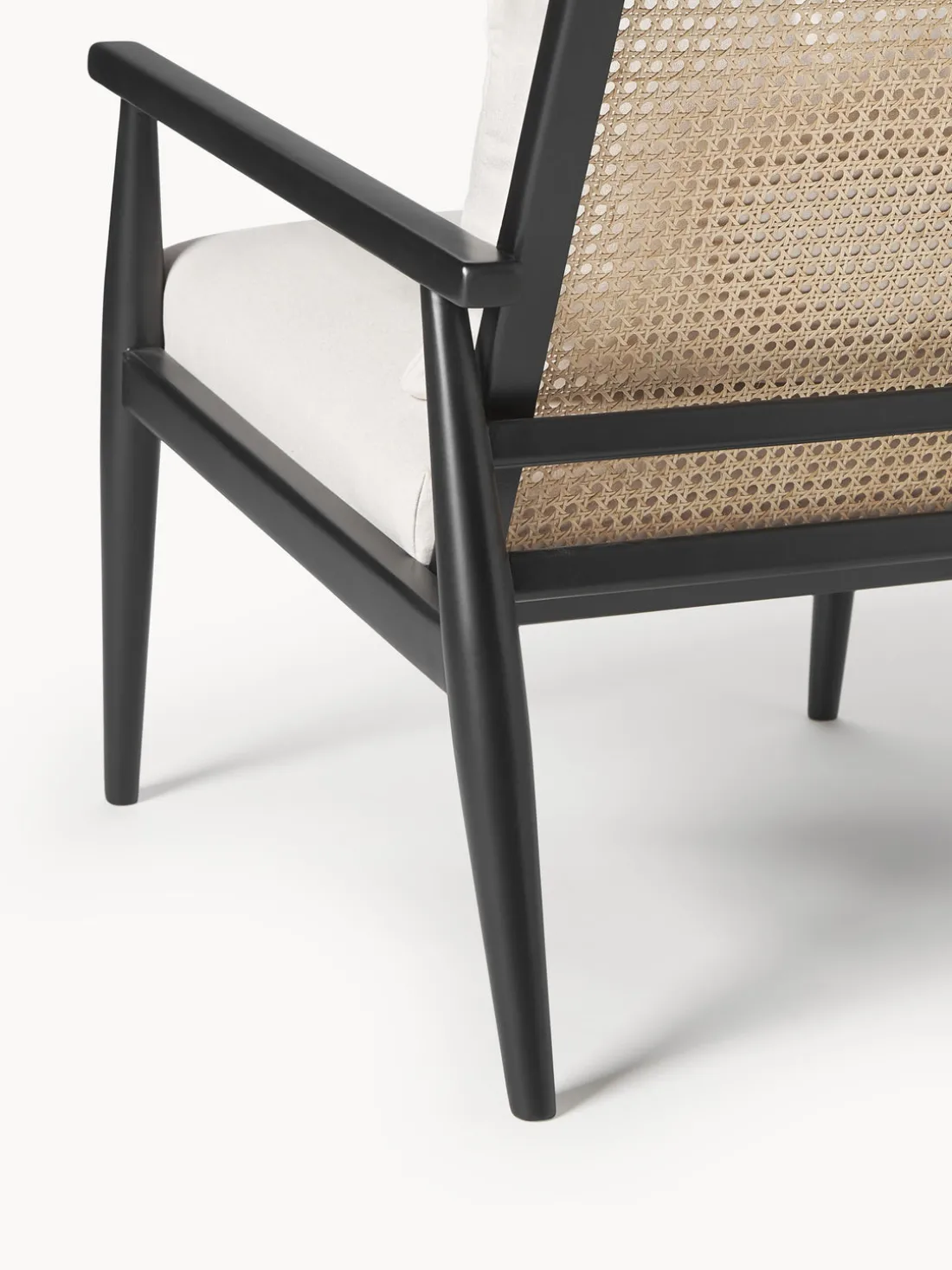 Sillón de madera de abedul maciza Manuell