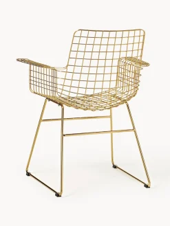 Sillón de metal Wire