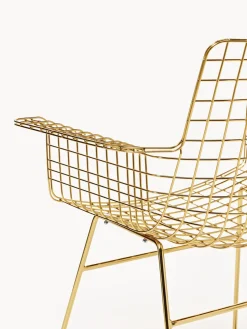 Sillón de metal Wire