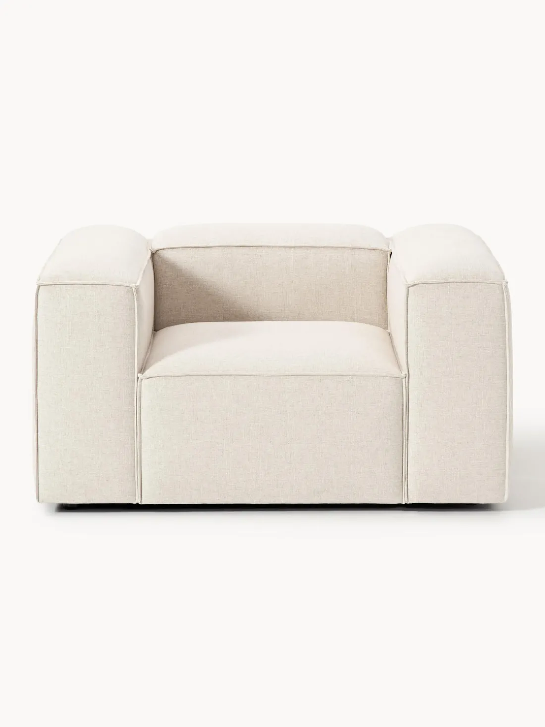 Sillón de mezcla de lino Lennon