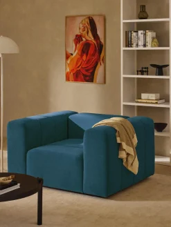 Sillón de terciopelo Lena