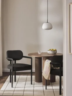 Sillón en tejido bouclé Adrien