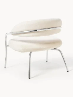 Sillón en tejido bouclé Dodo