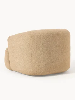 Sillón en tejido bouclé Sofia
