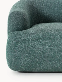 Sillón en tejido bouclé Sofia