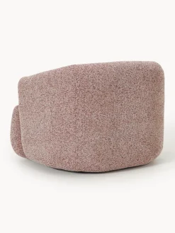 Sillón en tejido bouclé Sofia