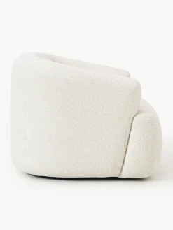 Sillón en tejido bouclé Sofia