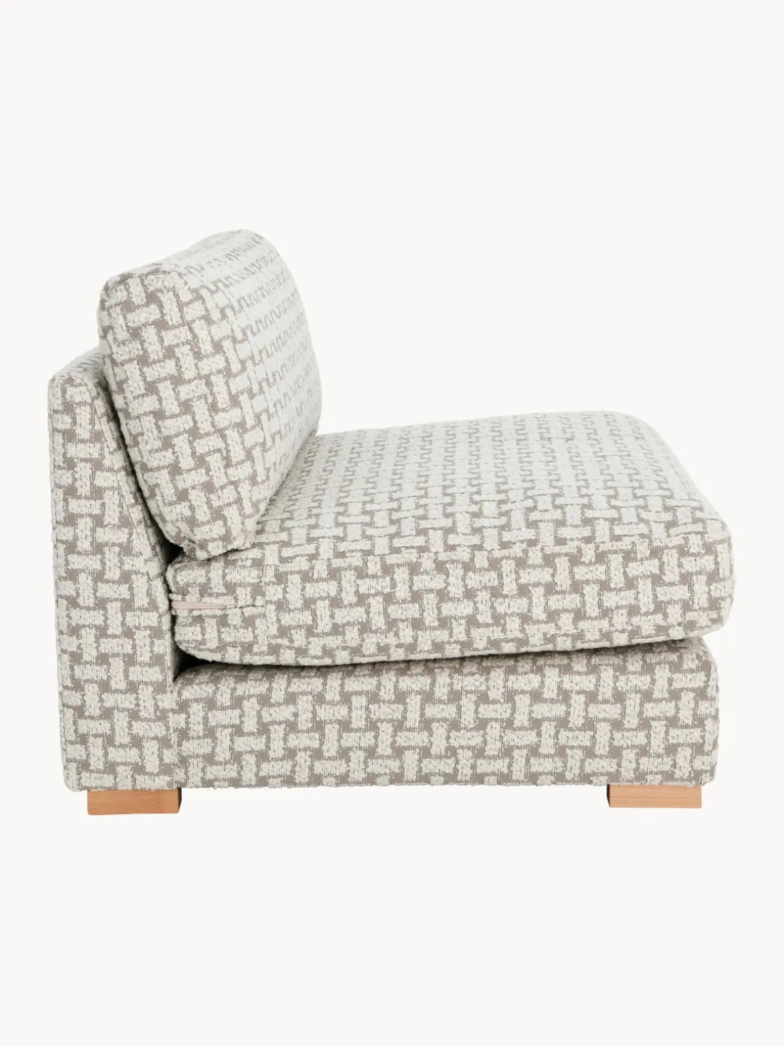 Sillón en tejido bouclé Stories