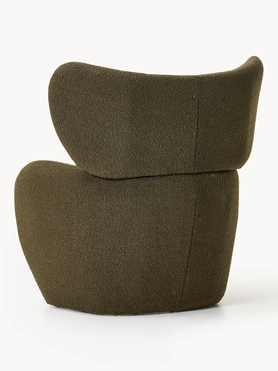 Sillón en tejido bouclé Teyvat