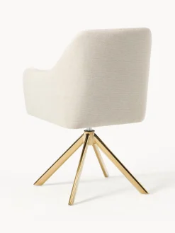 Sillón giratorio con reposabrazos Isla