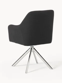 Sillón giratorio con reposabrazos Isla