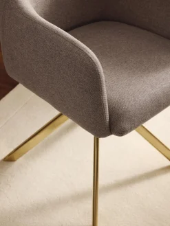 Sillón giratorio con reposabrazos Isla