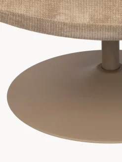 Sillón giratorio de pana Bubba