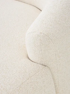 Sillón grande en tejido bouclé Sofia