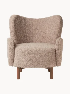 Sillón orejero de borreguillo Kalia