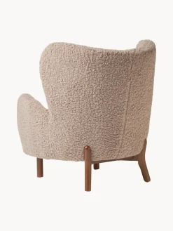 Sillón orejero de borreguillo Kalia