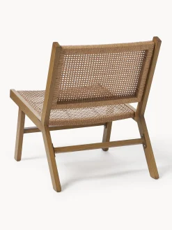 Sillón para exterior con apariencia de madera Palina