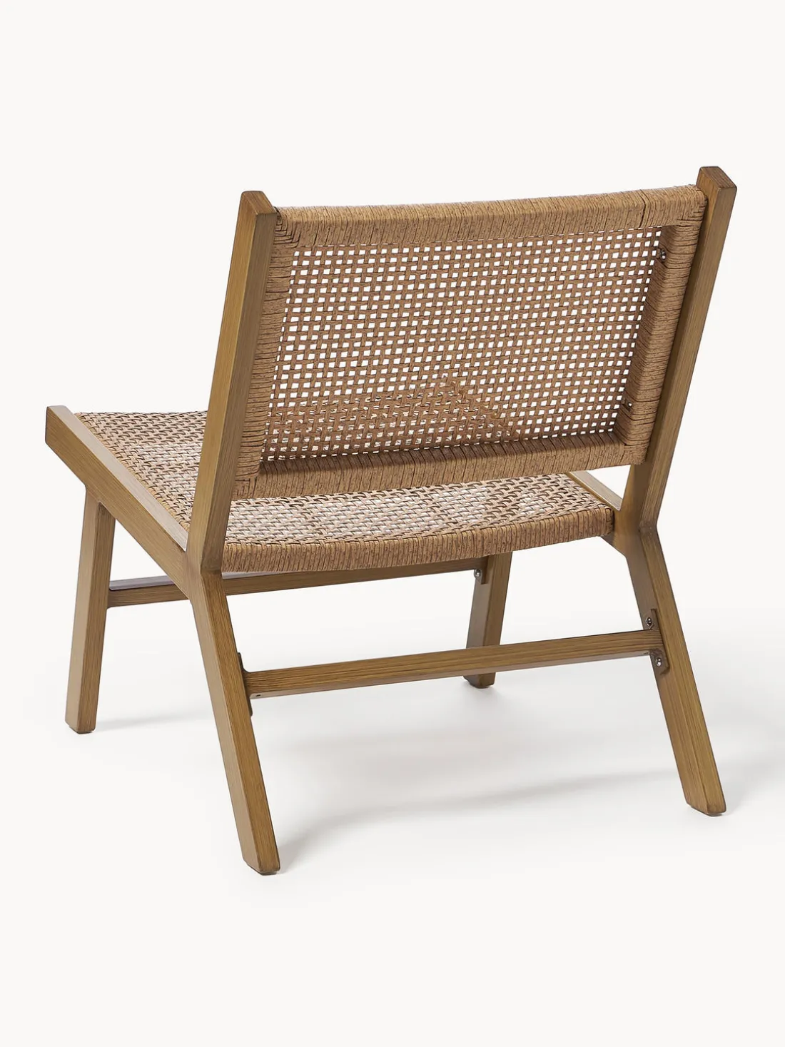 Sillón para exterior con apariencia de madera Palina