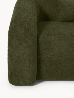 Sofá cama de borreguillo bouclé Eliot (3 plazas)