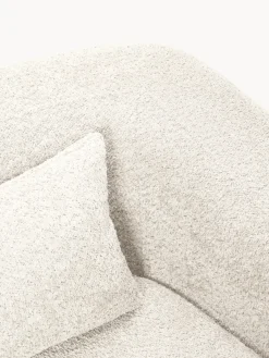 Sofá cama de borreguillo bouclé Eliot (2 plazas)