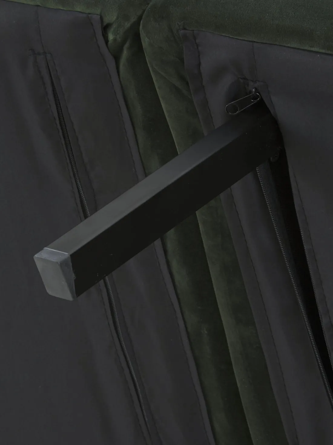 Sofá cama de terciopelo Perugia (3 plazas)