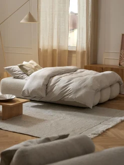 Sofá cama en borreguillo Caterpillar (3 plazas)