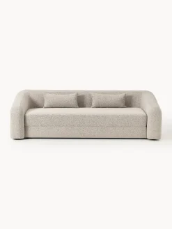 Sofá cama en tejido bouclé Eliot (3 plazas)