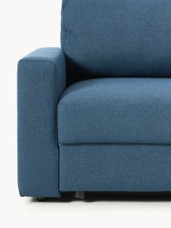 Sofá cama en tejido bouclé Tasha (3 plazas), con espacio de almacenamiento