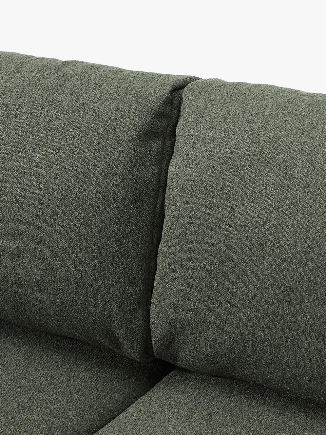 Sofá cama en tejido bouclé Tasha (3 plazas), con espacio de almacenamiento