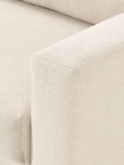 Sofá cama en tejido bouclé Tasha (3 plazas), con espacio de almacenamiento