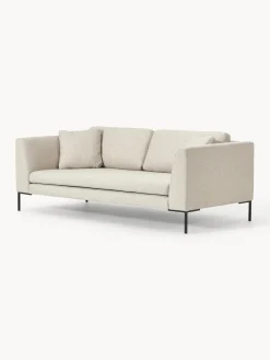 Sofá con patas de metal Emma (3 plazas)