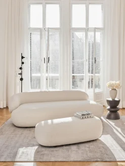 Sofá de borreguillo Alba (3 plazas)