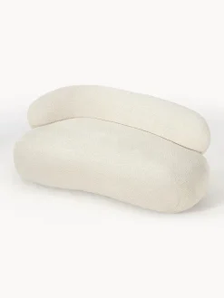 Sofá de borreguillo bouclé Alba (2 plazas)