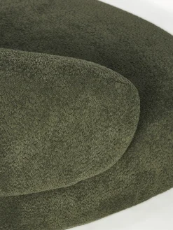 Sofá de borreguillo bouclé Alba (3 plazas)