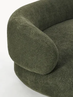 Sofá de borreguillo bouclé Alba (3 plazas)