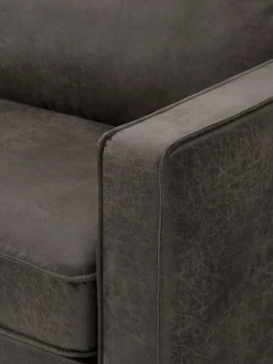 Sofá de cuero reciclado Hunter (3 plazas)