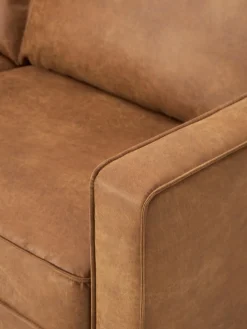 Sofá de cuero reciclado Hunter (3 plazas)