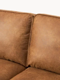 Sofá de cuero reciclado Hunter (3 plazas)