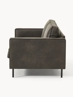 Sofá de cuero reciclado Hunter (3 plazas)