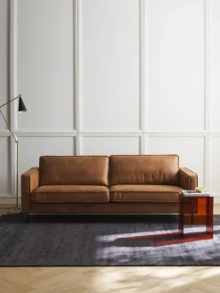 Sofá de cuero reciclado Hunter (3 plazas)